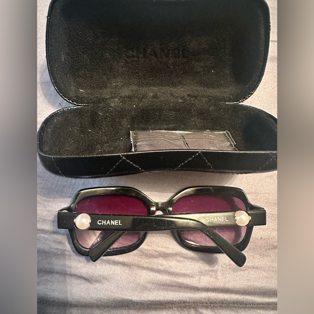 Chanel pearl sunglasses